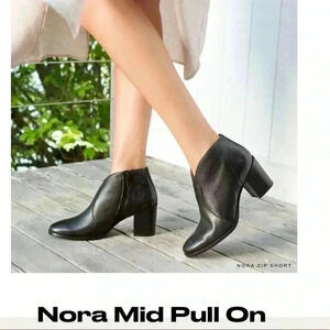 Frye Nora Short Block Heel Booties Size 8